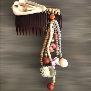 Boho Mermaid Shell Side Comb